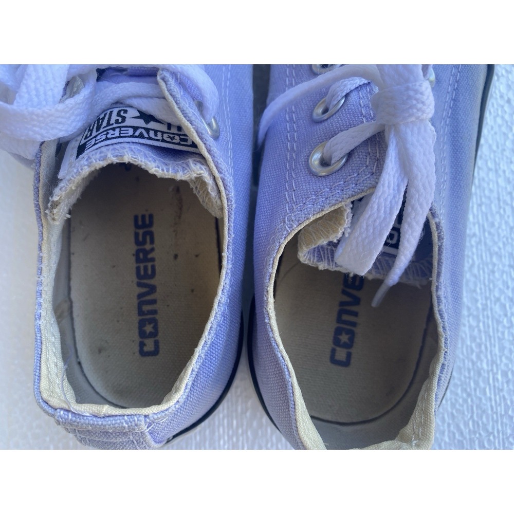 Converse All Star Lavender Glow Canvas Sneaker Size Men's 4 Women 6 - Picture 7 of 9